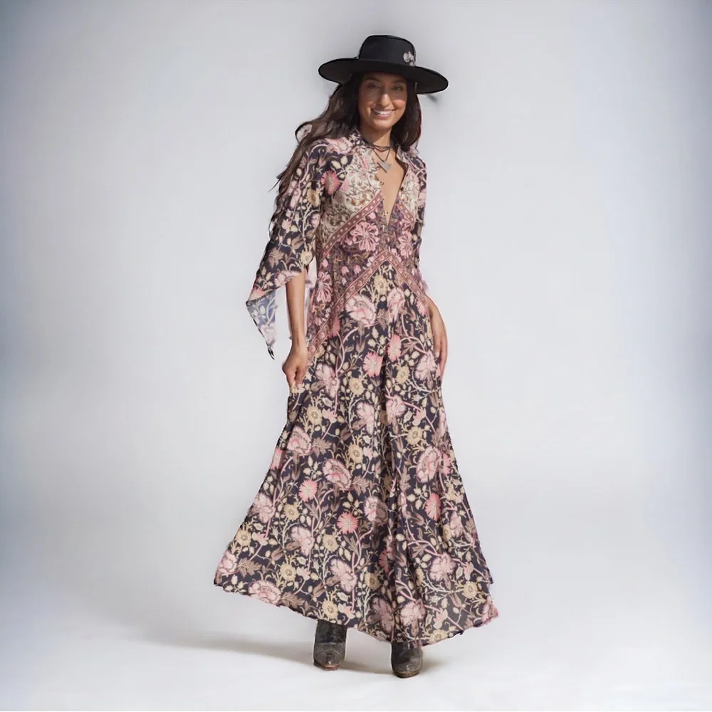 SOLD FP x Jen’s Pirate Booty Baroque Hyacinth Gown - Picture 3 of 15